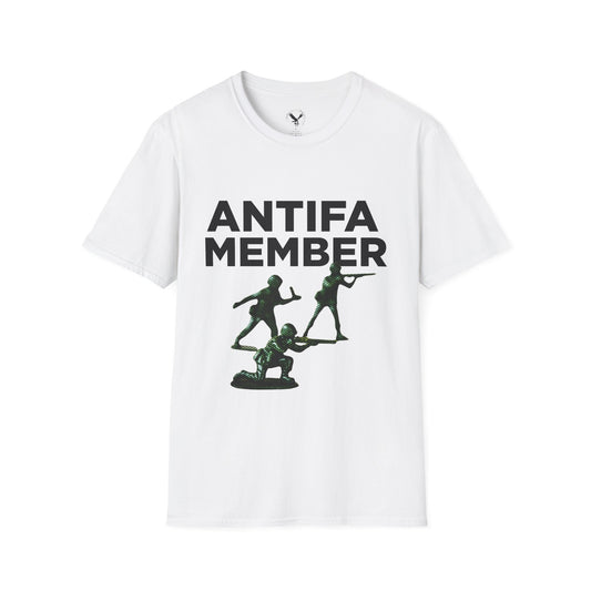 "ANTIFA MEMBER" Political Satire T-Shirt